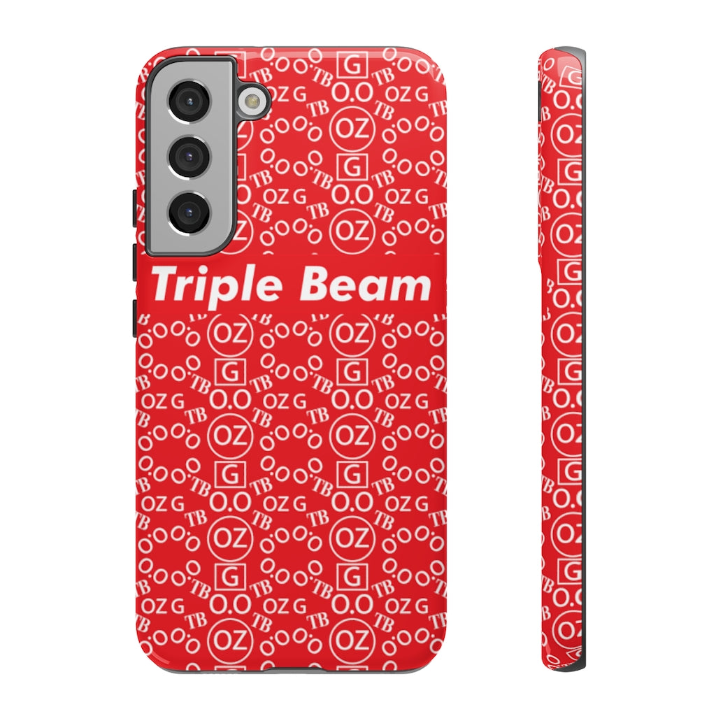 Red Triple Beam Tough Cases