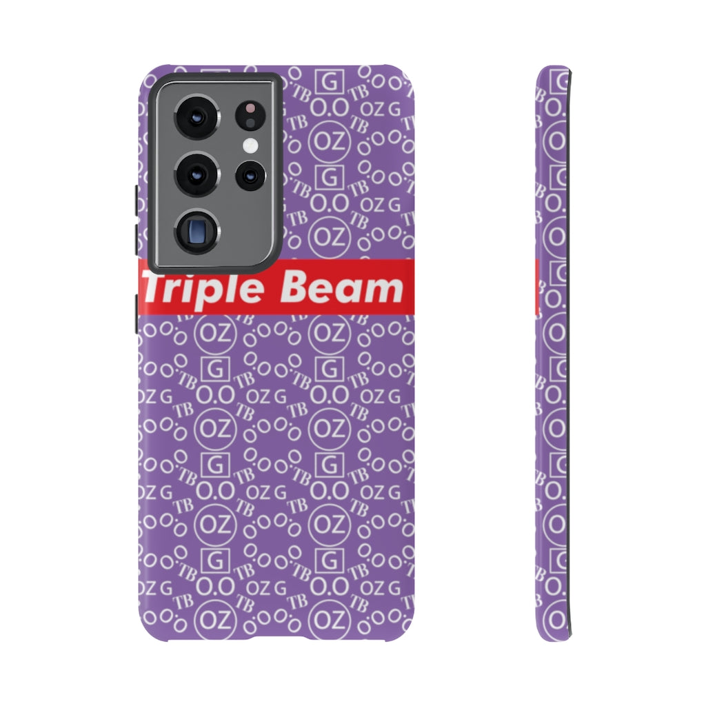 Light Purple Triple Beam Tough Cases