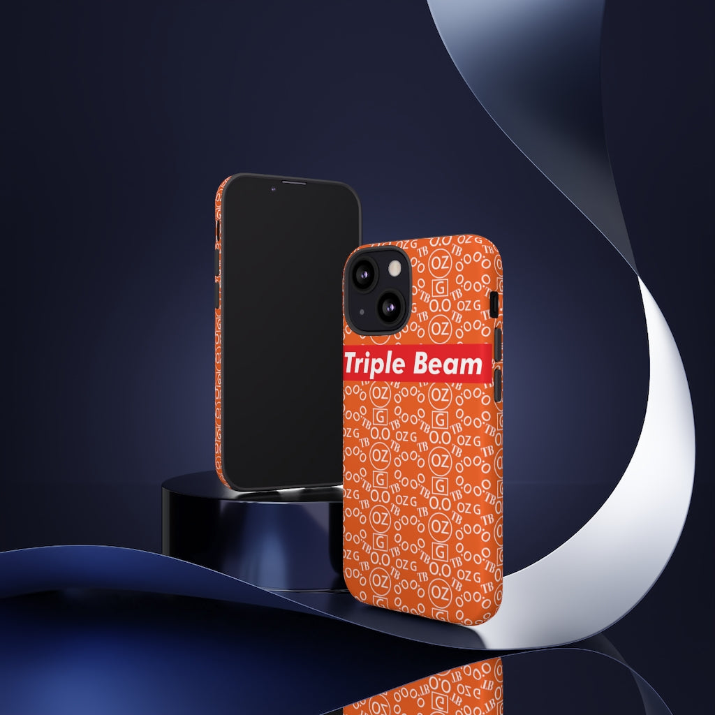 Orange Triple Beam Tough Cases