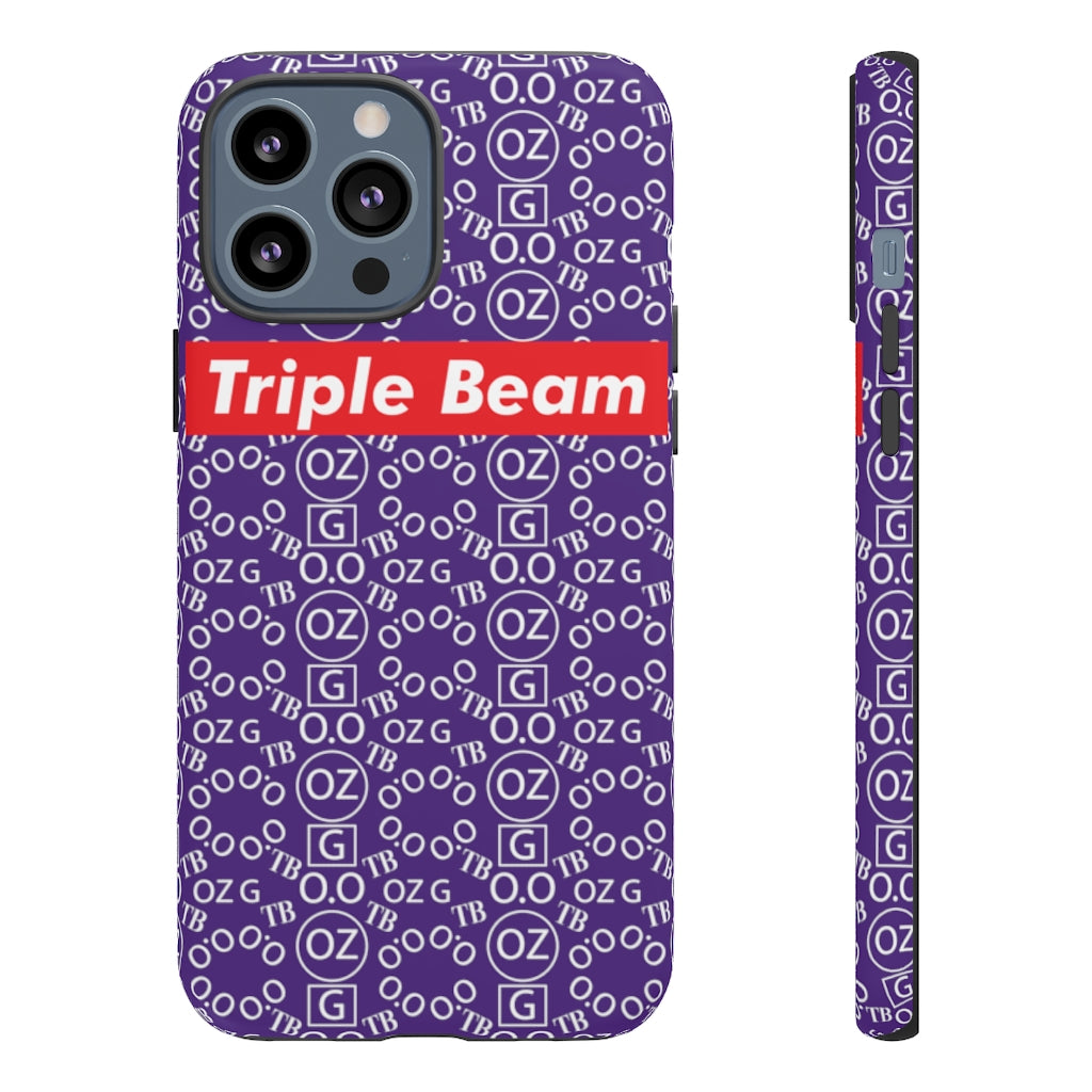 Purple Triple Beam Tough Cases