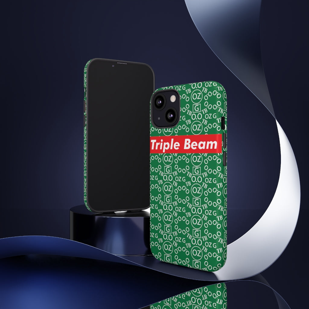 Dark Green Triple Beam Tough Cases