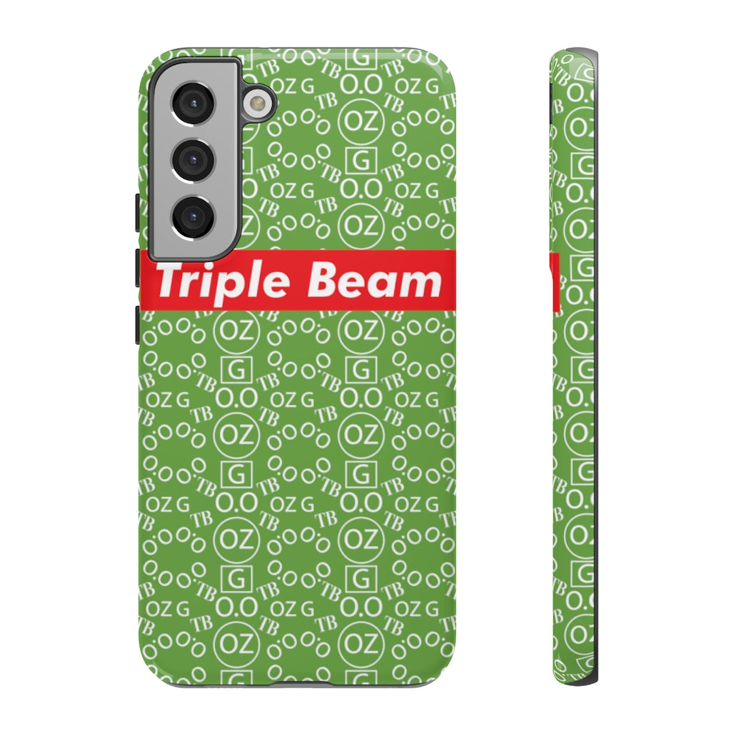 Green Triple Beam Tough Cases