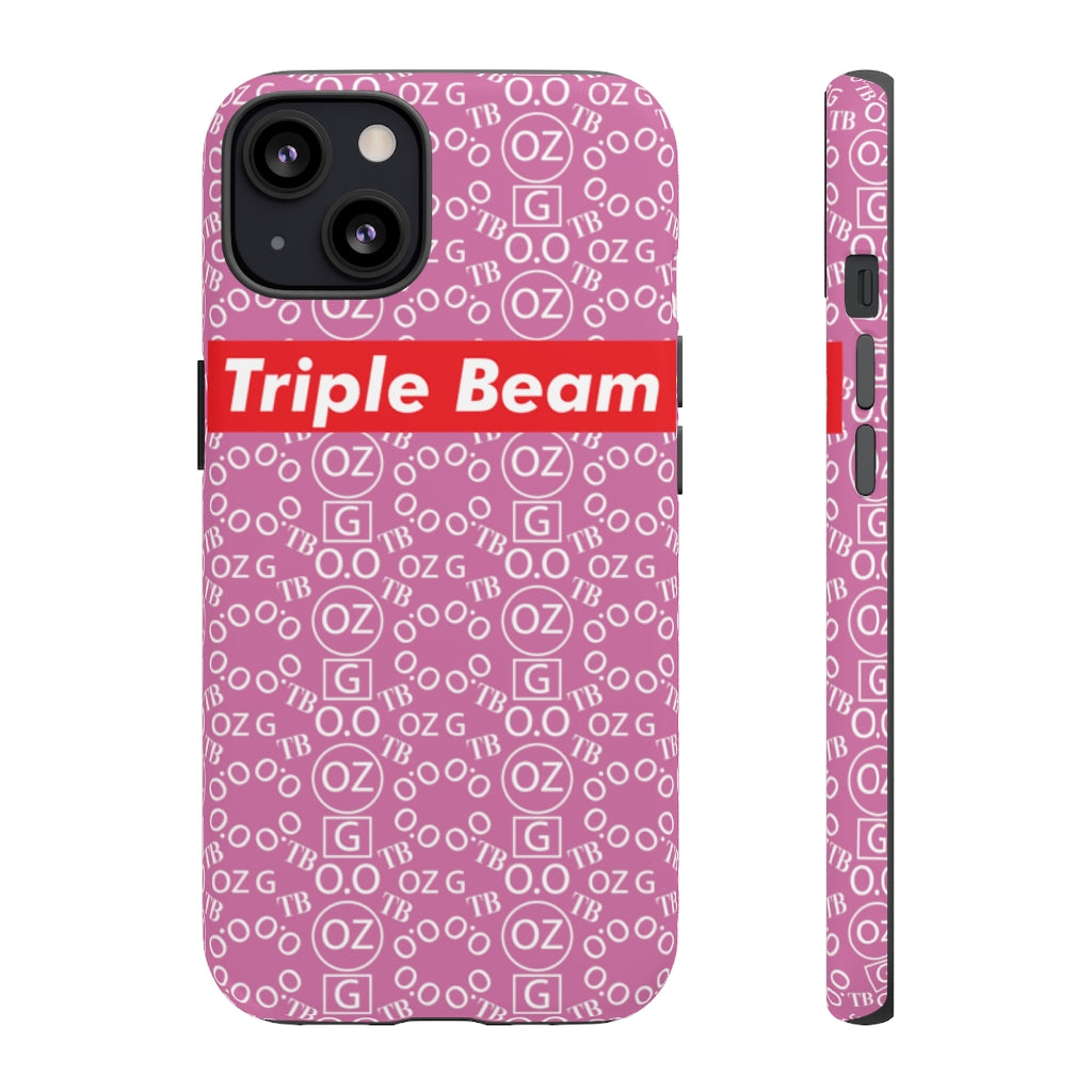 Light Pink Triple Beam Tough Cases