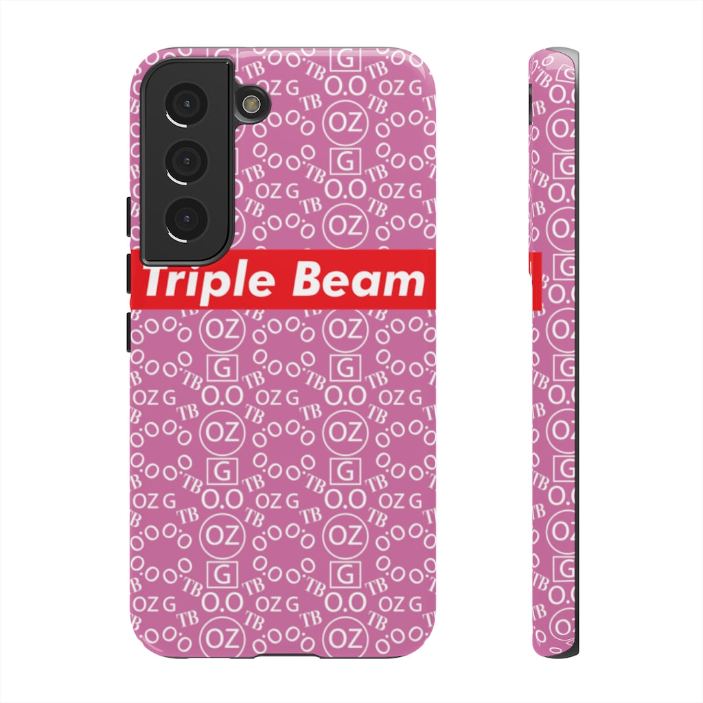 Light Pink Triple Beam Tough Cases