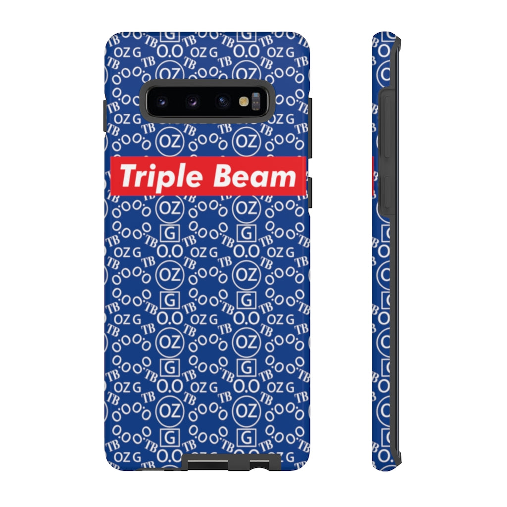 Dark Blue Triple Beam Tough Cases