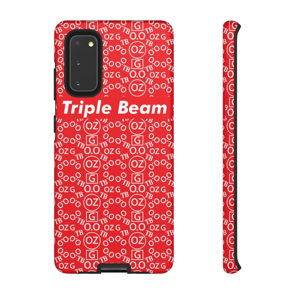 Red Triple Beam Tough Cases