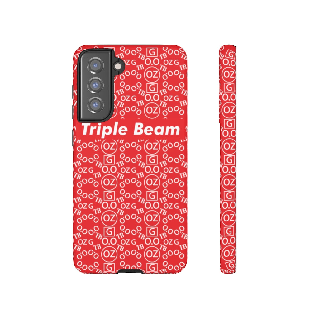 Red Triple Beam Tough Cases