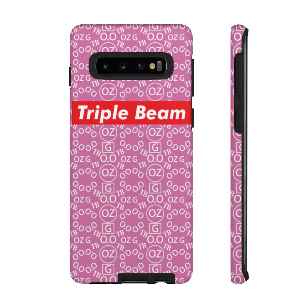 Light Pink Triple Beam Tough Cases