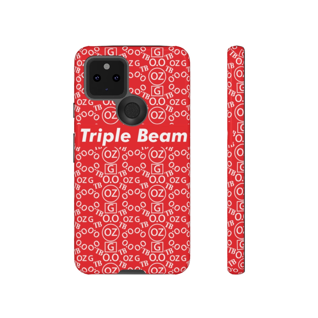 Red Triple Beam Tough Cases