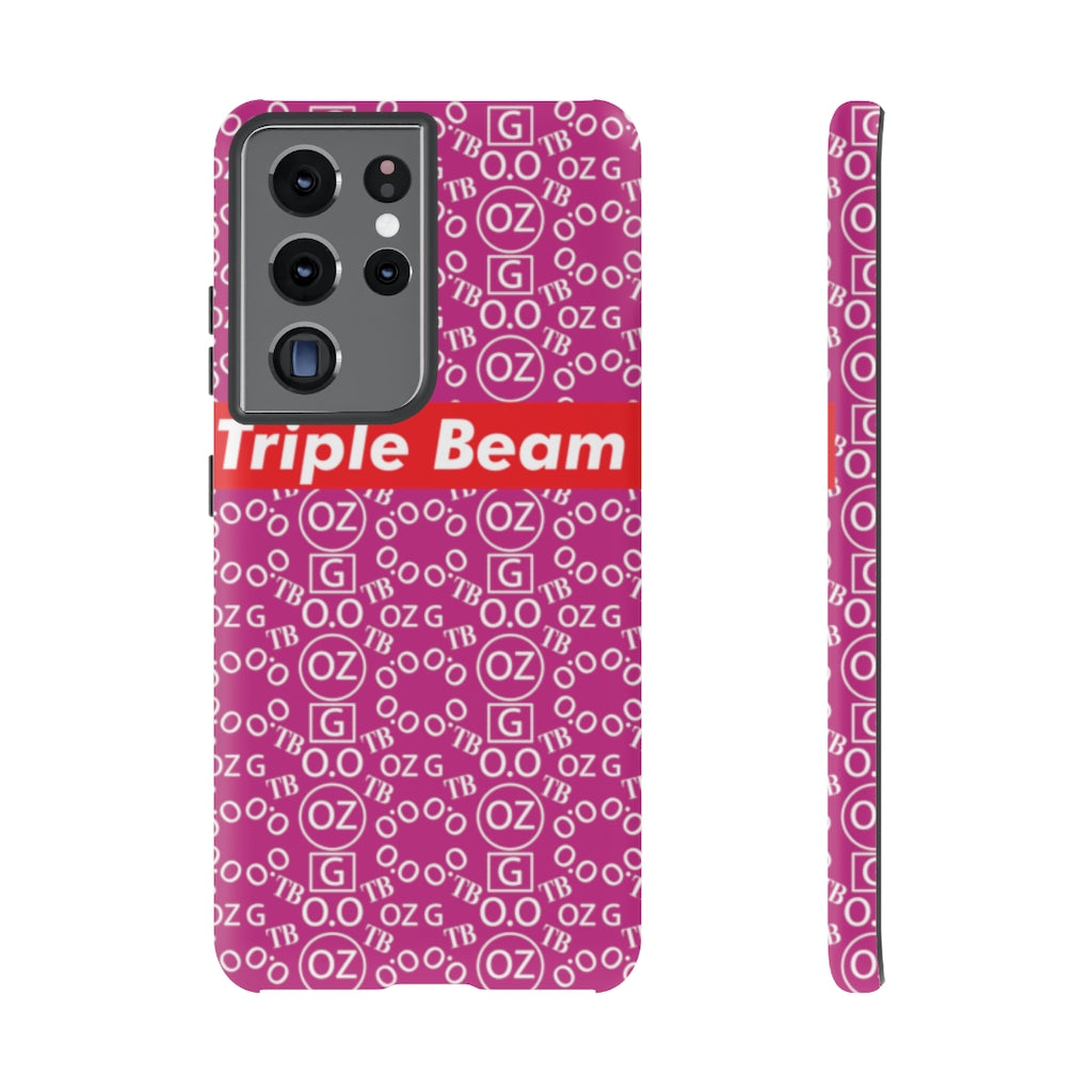 Pink Triple Beam Tough Cases