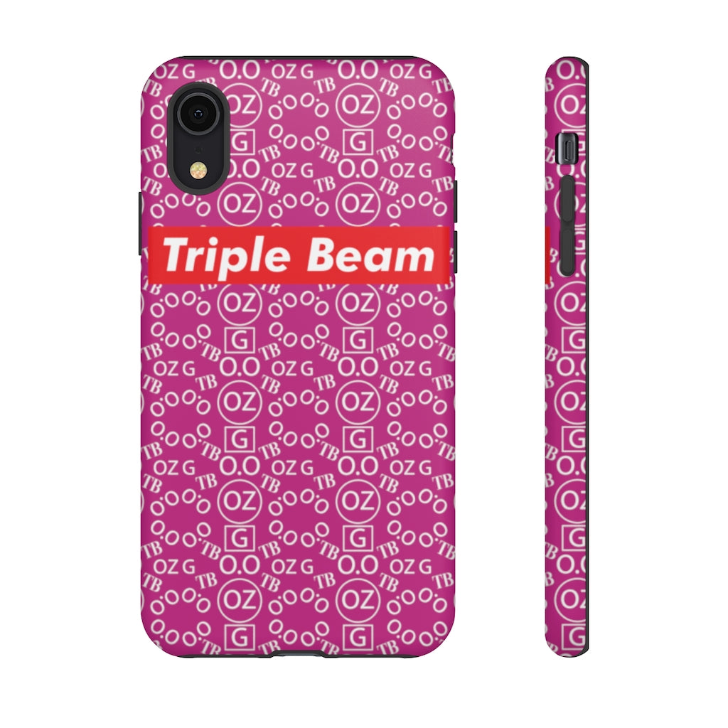 Pink Triple Beam Tough Cases