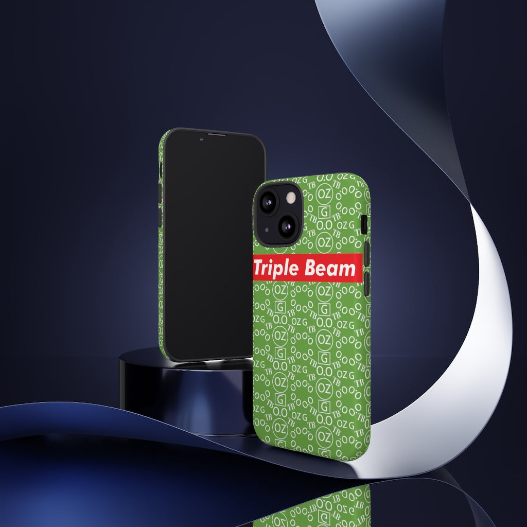 Green Triple Beam Tough Cases