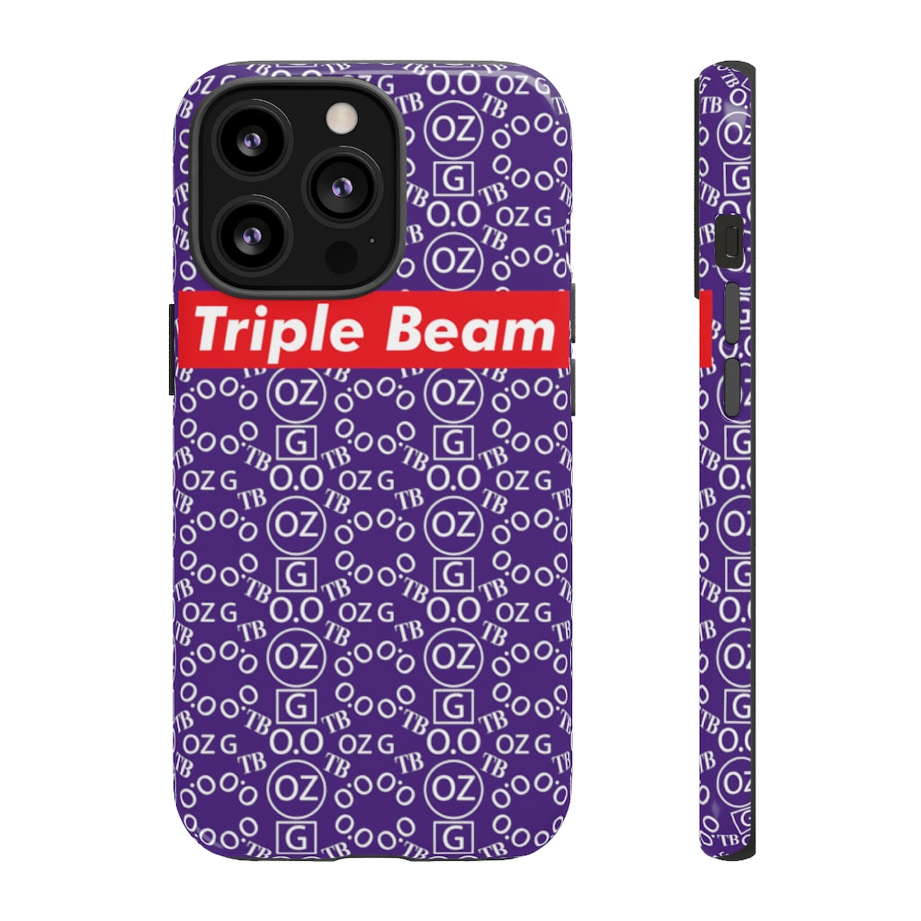 Purple Triple Beam Tough Cases