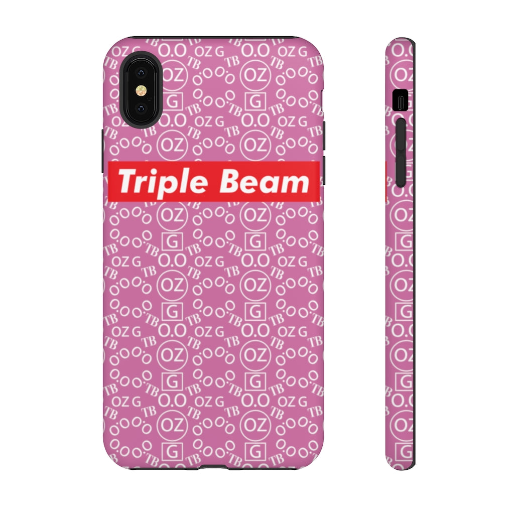 Light Pink Triple Beam Tough Cases