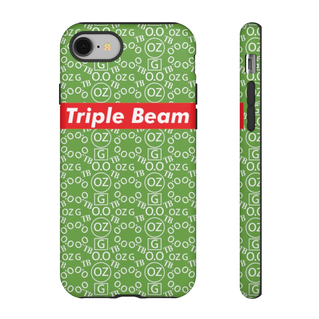 Green Triple Beam Tough Cases