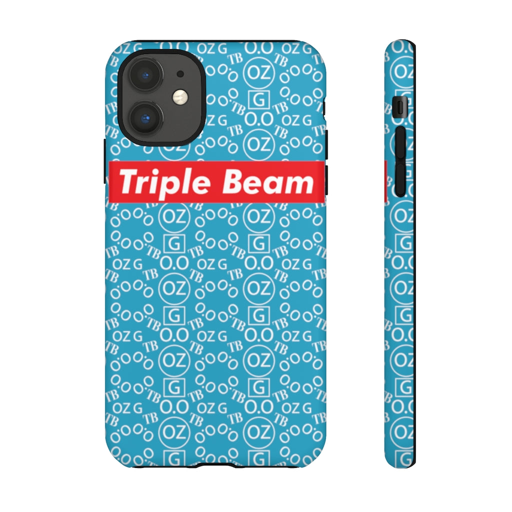 Turquoise Triple Beam Tough Cases