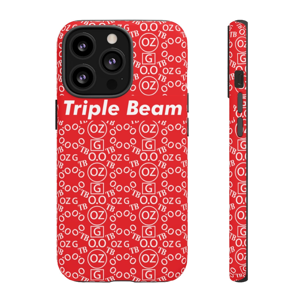 Red Triple Beam Tough Cases