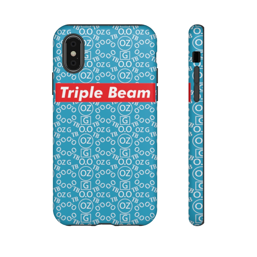 Turquoise Triple Beam Tough Cases