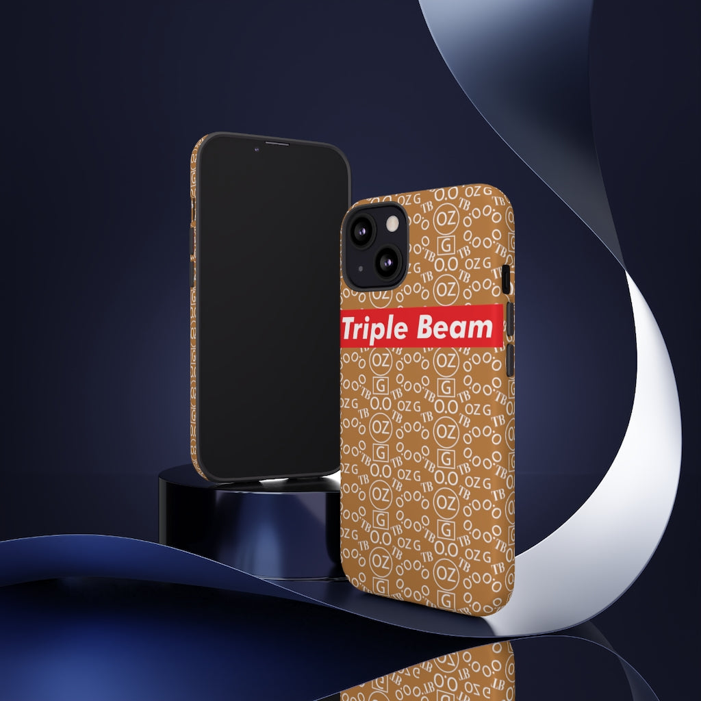 Light Brown Triple Beam Tough Cases