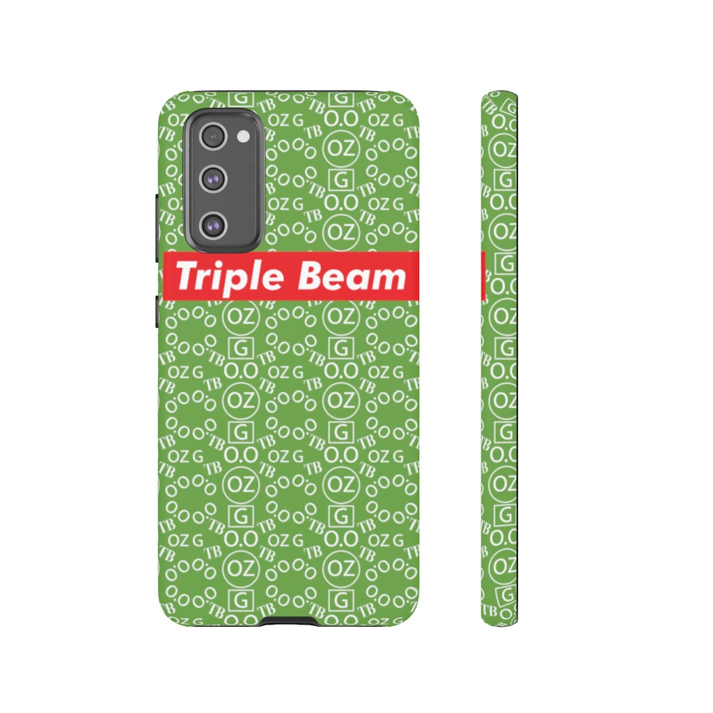 Green Triple Beam Tough Cases