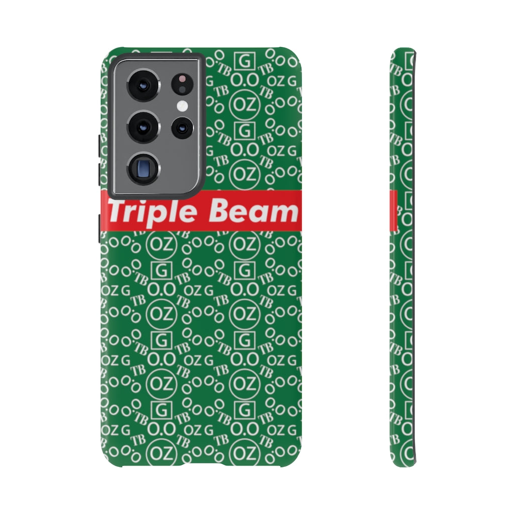 Dark Green Triple Beam Tough Cases