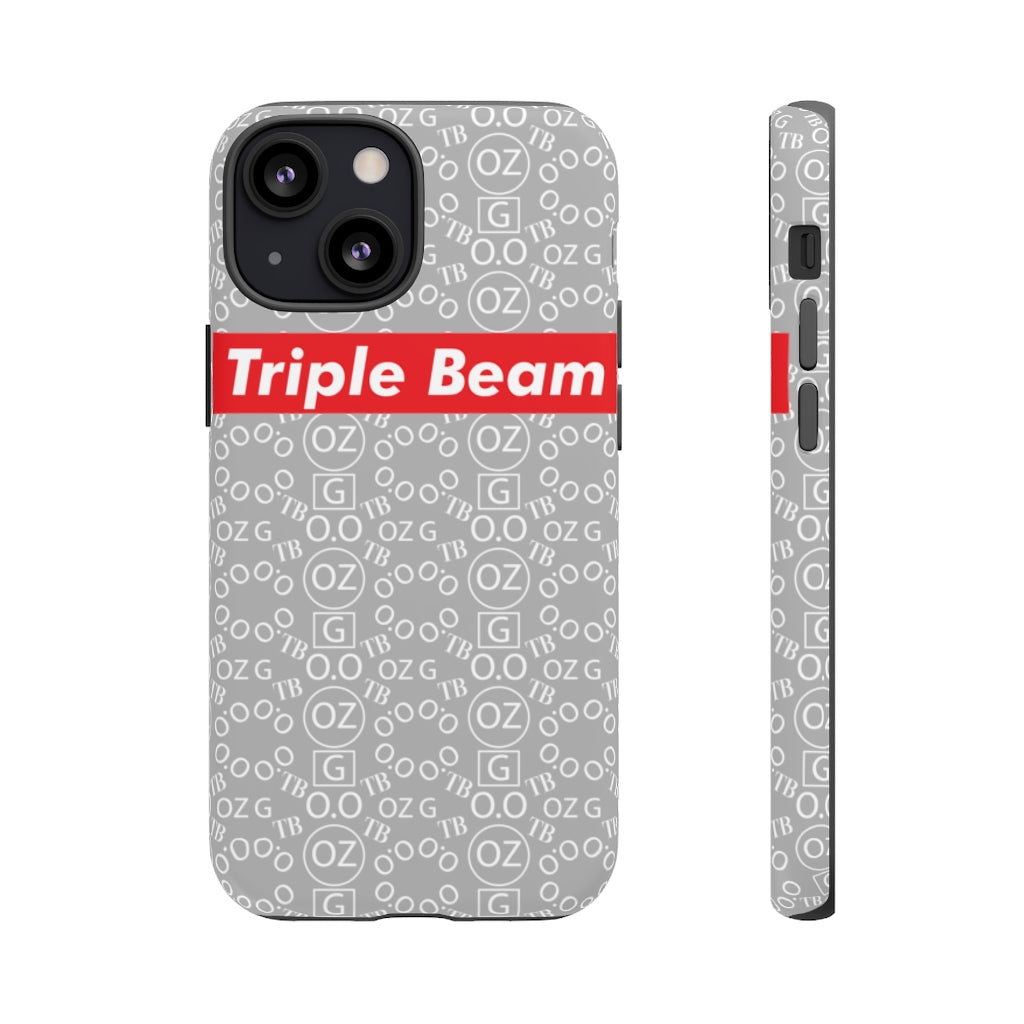 Light Grey Triple Beam Tough Cases