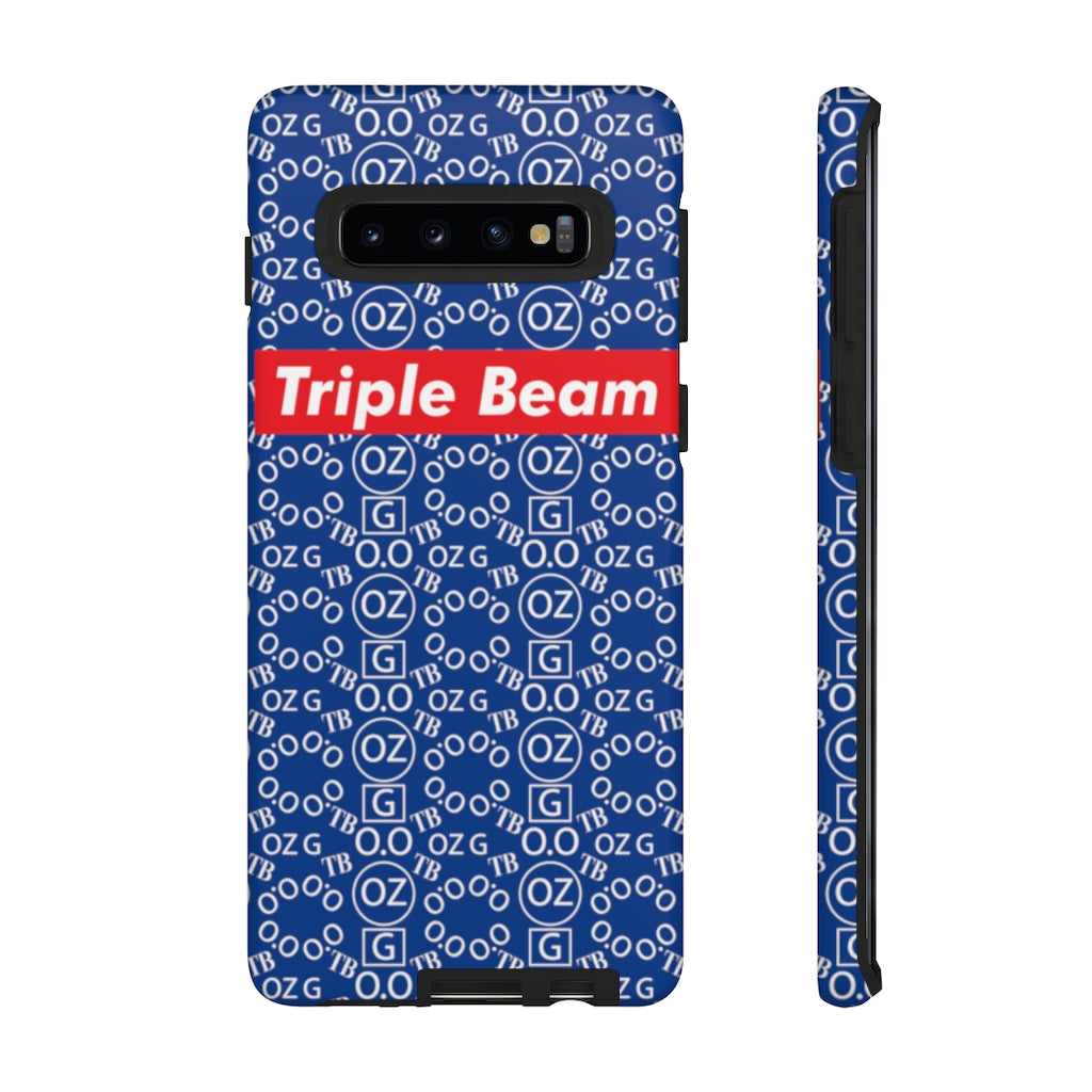 Dark Blue Triple Beam Tough Cases