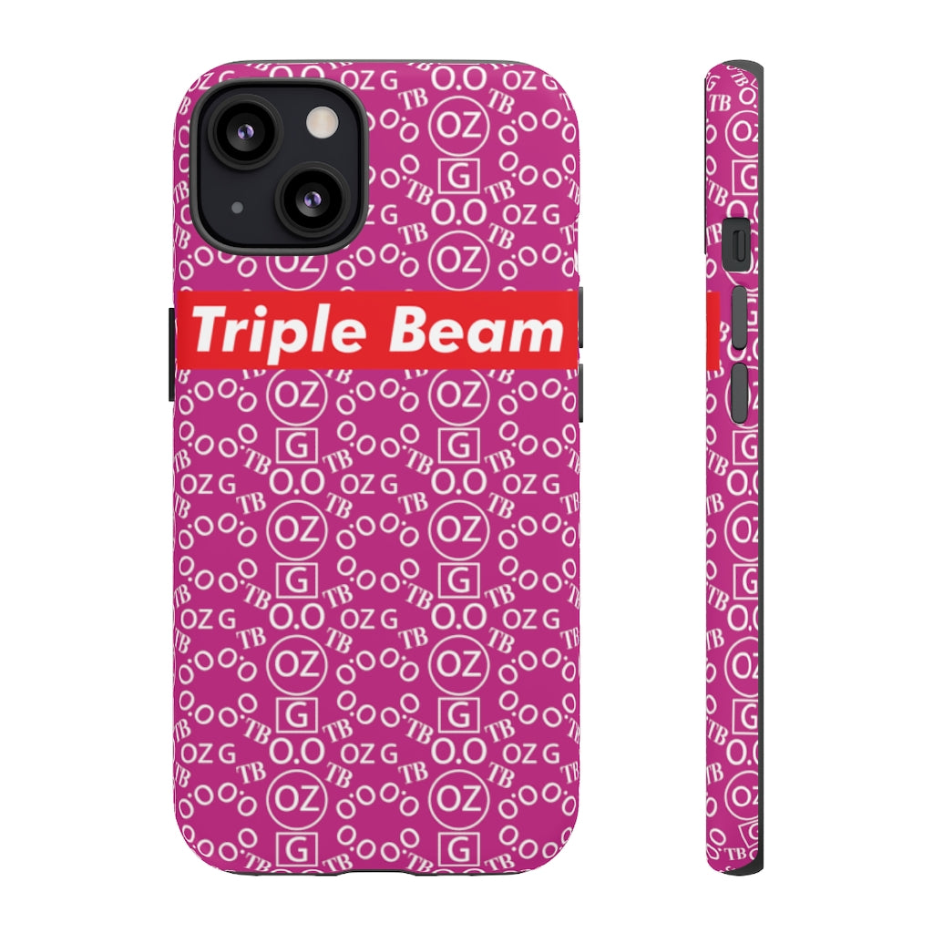 Pink Triple Beam Tough Cases