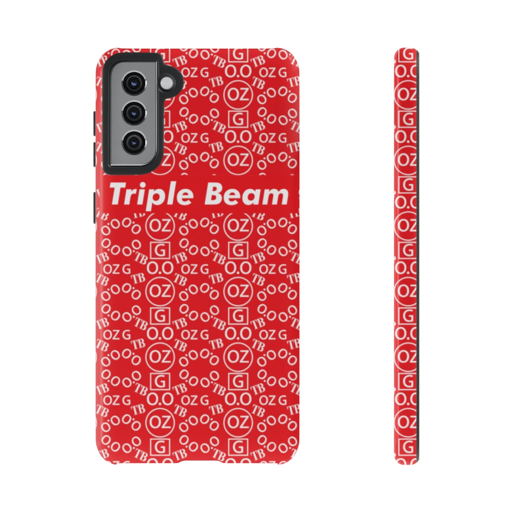 Red Triple Beam Tough Cases