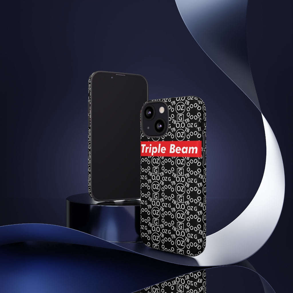 Black Triple Beam Tough Cases