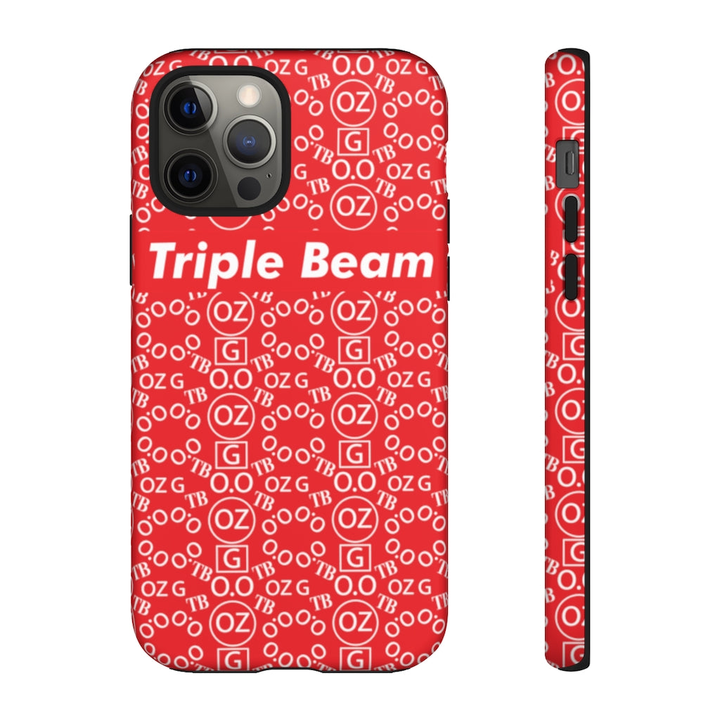 Red Triple Beam Tough Cases