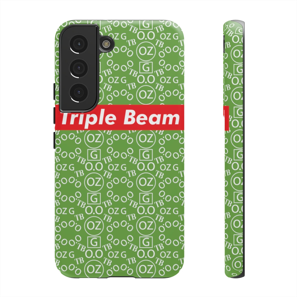 Green Triple Beam Tough Cases