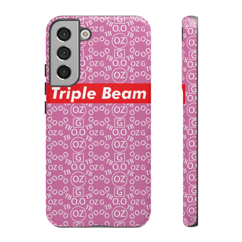 Light Pink Triple Beam Tough Cases