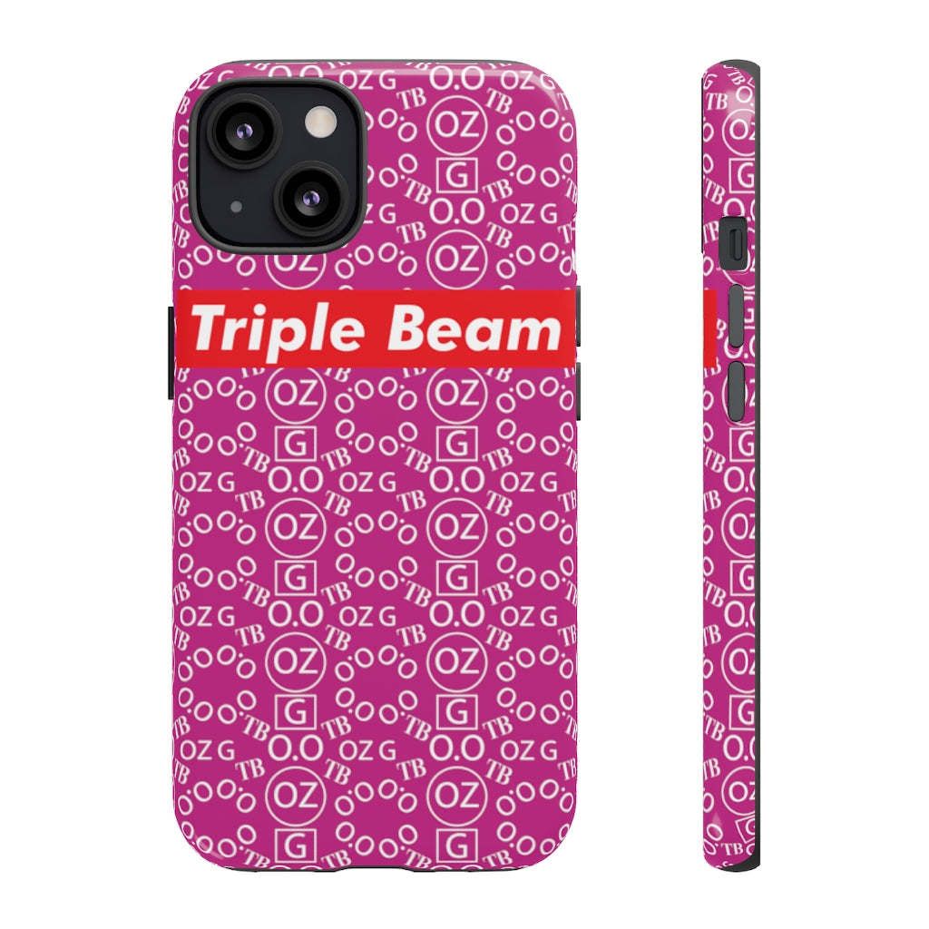 Pink Triple Beam Tough Cases