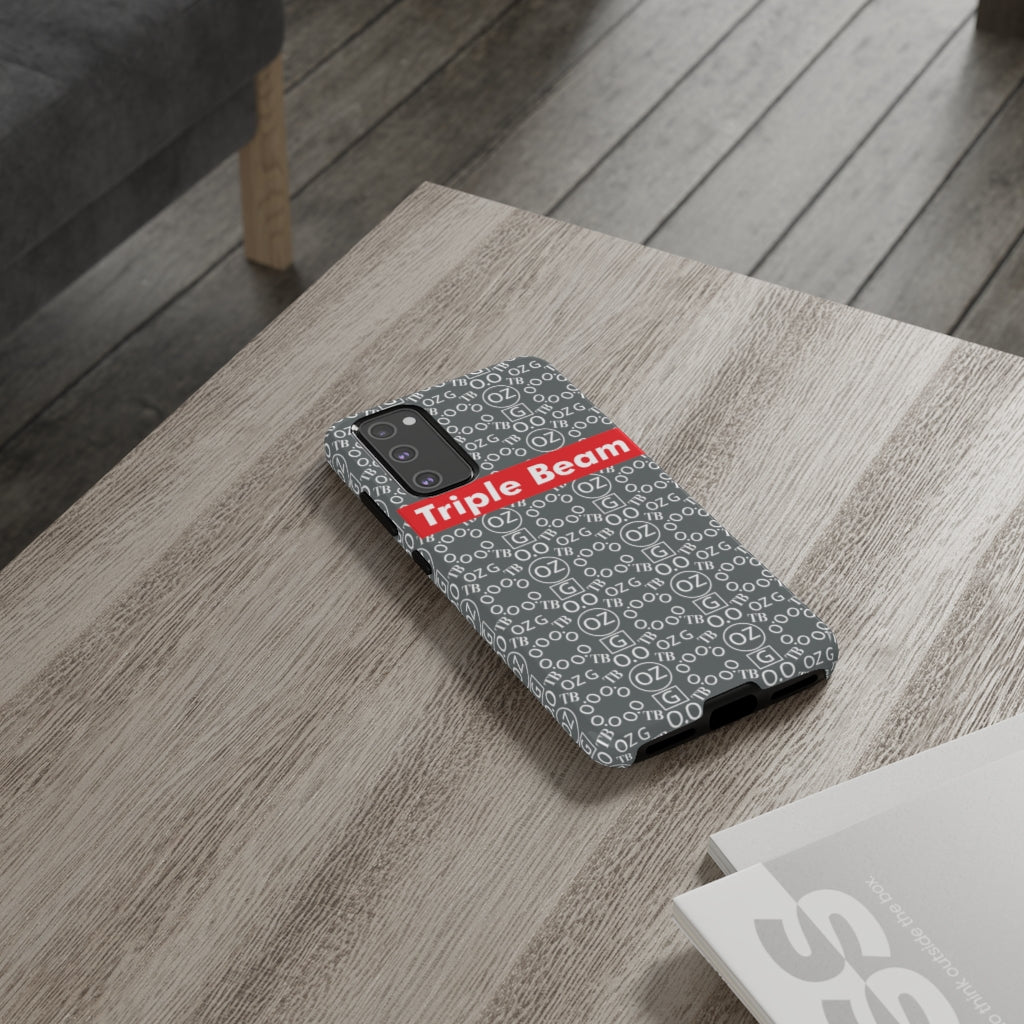 Dark Grey Triple Beam Tough Cases