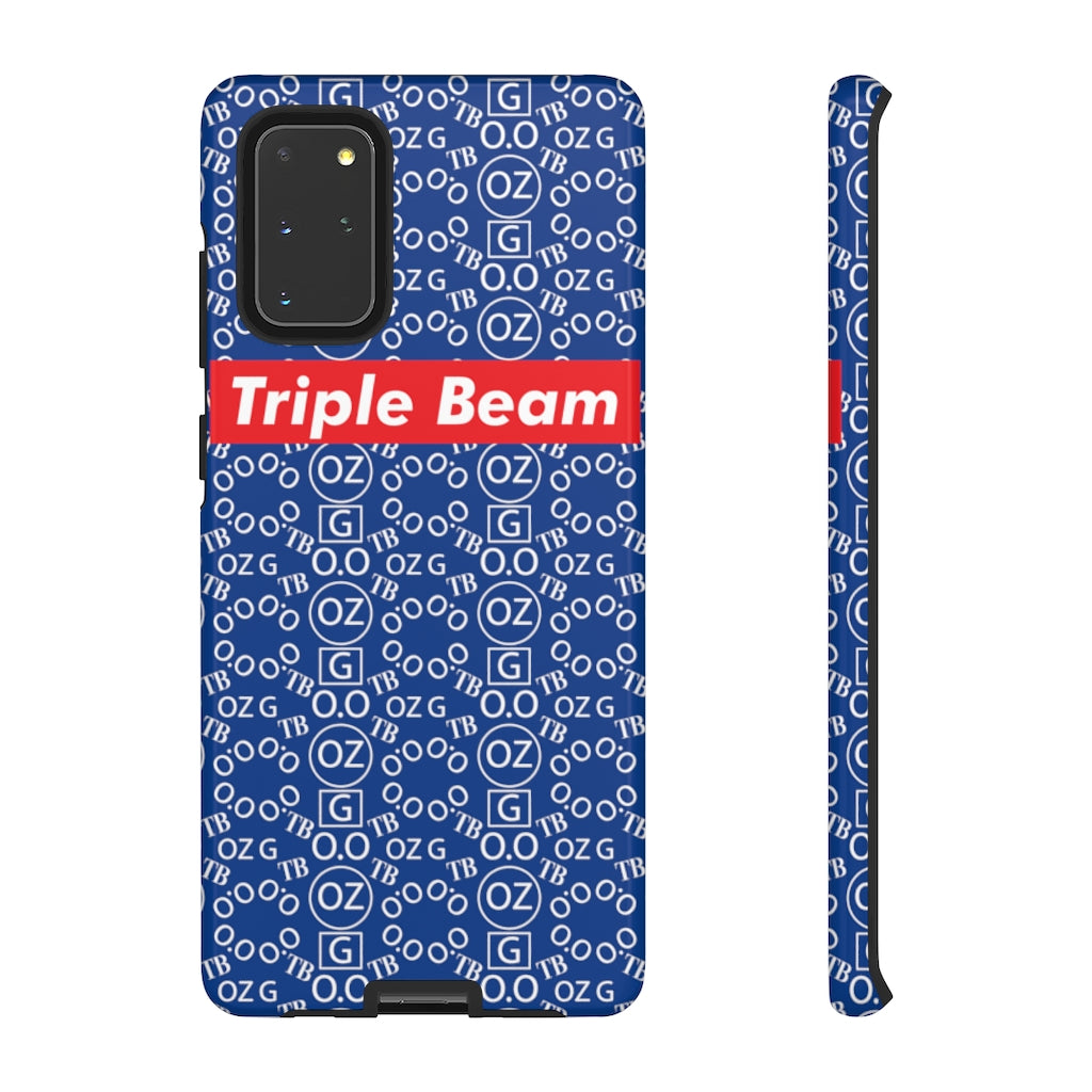 Dark Blue Triple Beam Tough Cases