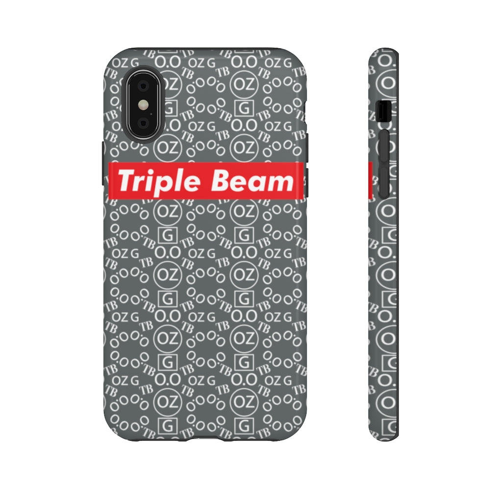 Dark Grey Triple Beam Tough Cases