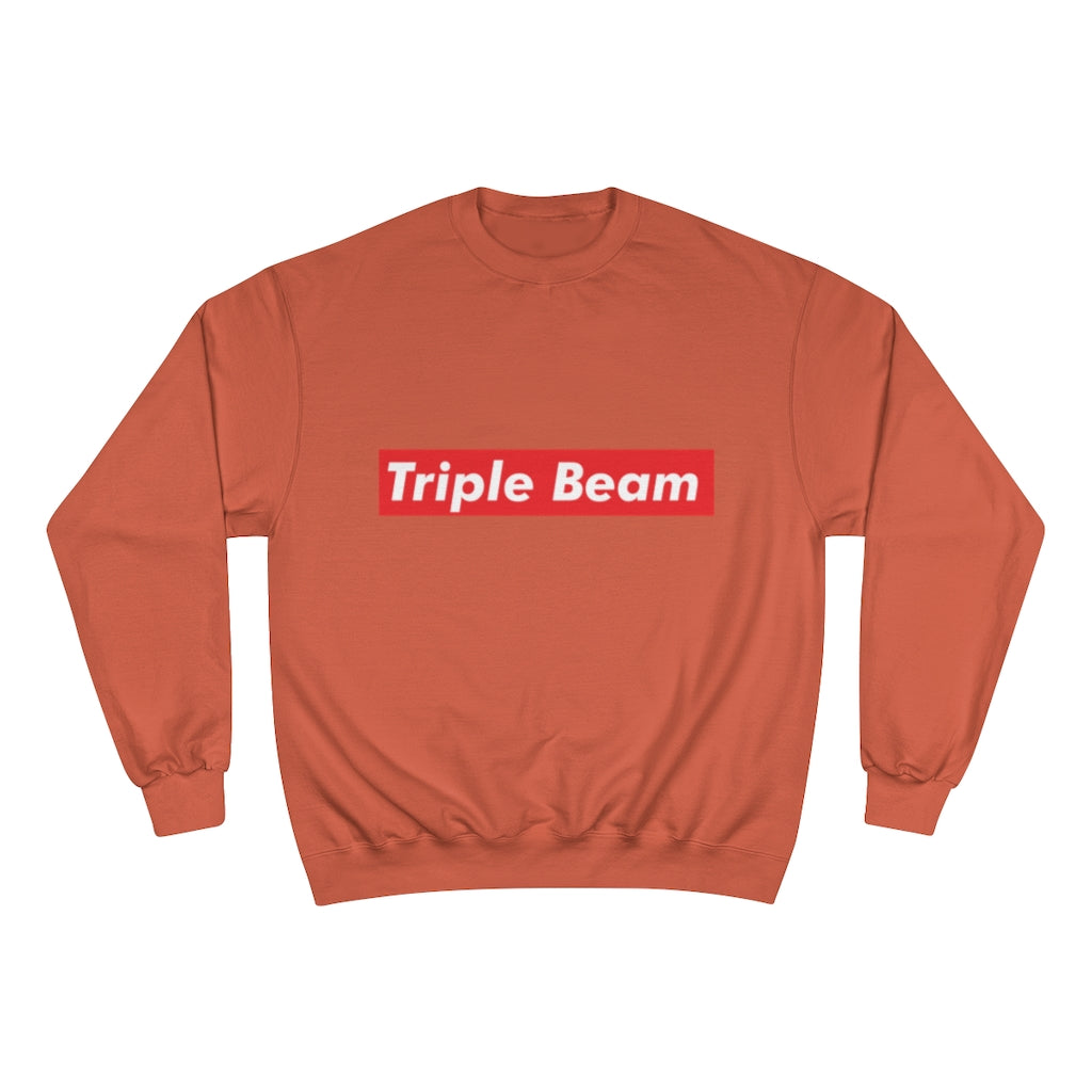 Triple Beam Unisex Champion Sweatshirt