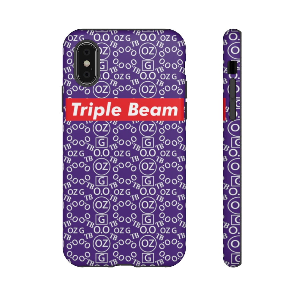 Purple Triple Beam Tough Cases