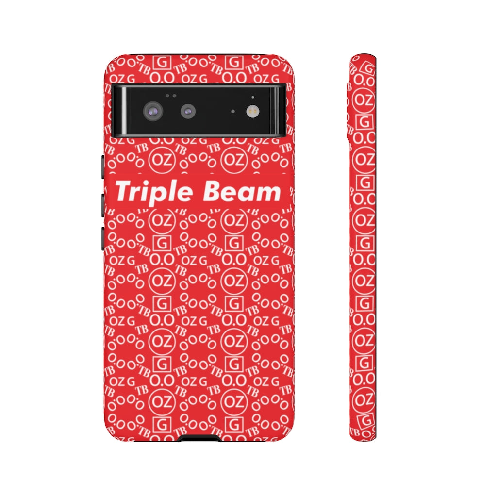 Red Triple Beam Tough Cases