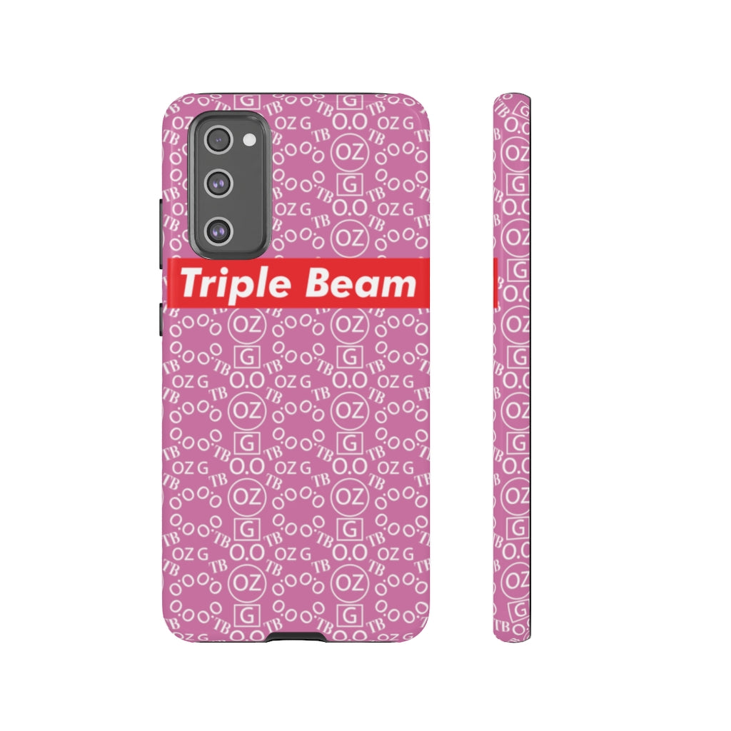 Light Pink Triple Beam Tough Cases