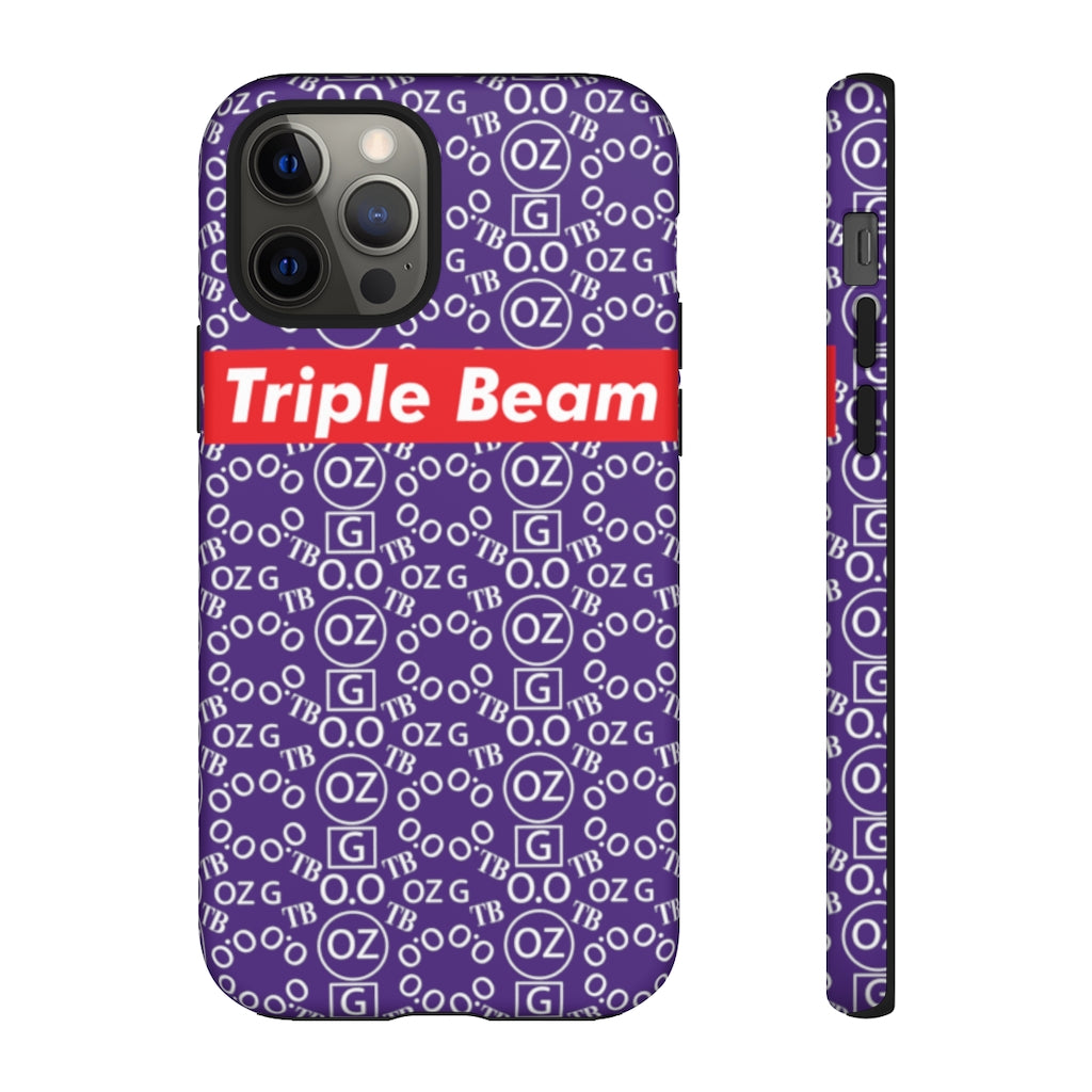 Purple Triple Beam Tough Cases