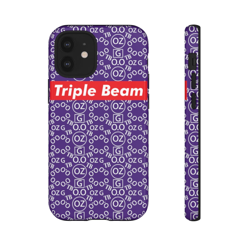 Purple Triple Beam Tough Cases