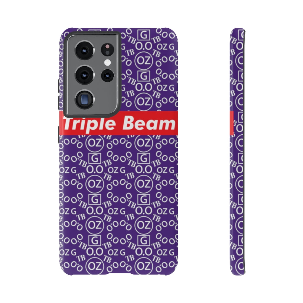 Purple Triple Beam Tough Cases