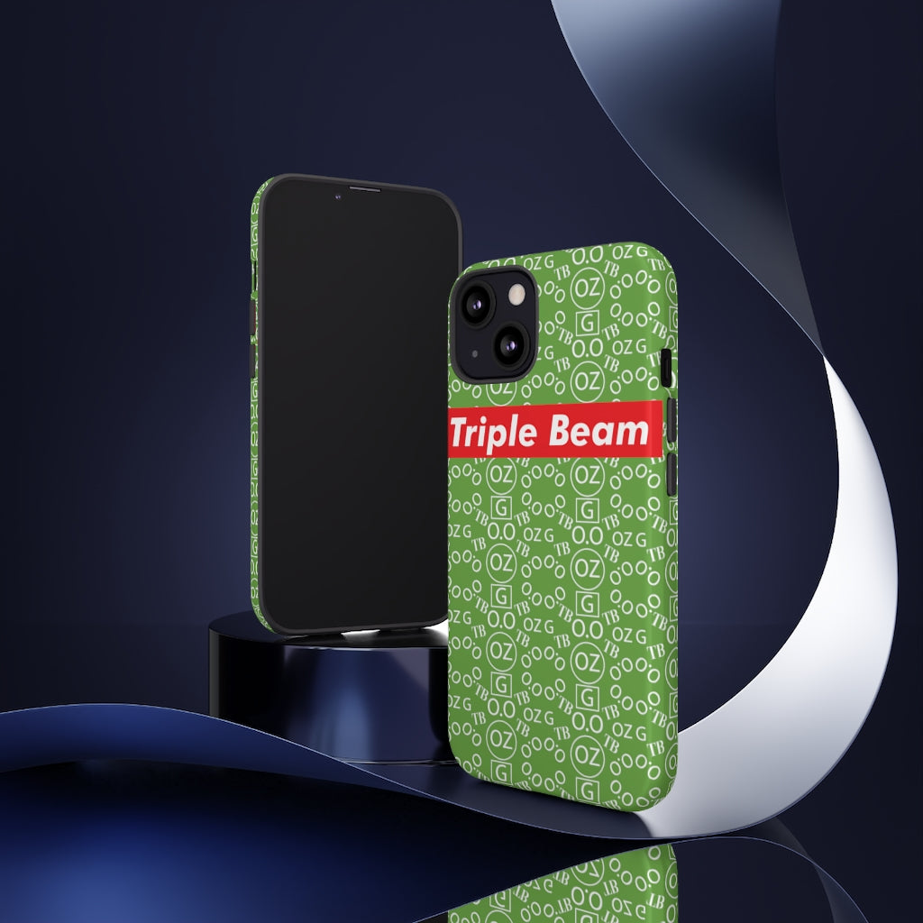 Green Triple Beam Tough Cases