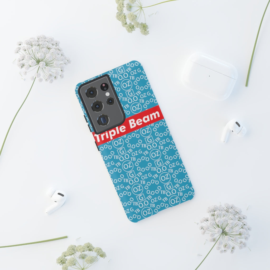 Turquoise Triple Beam Tough Cases