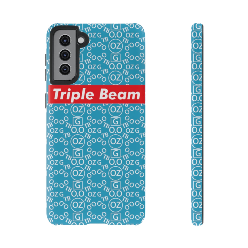 Turquoise Triple Beam Tough Cases