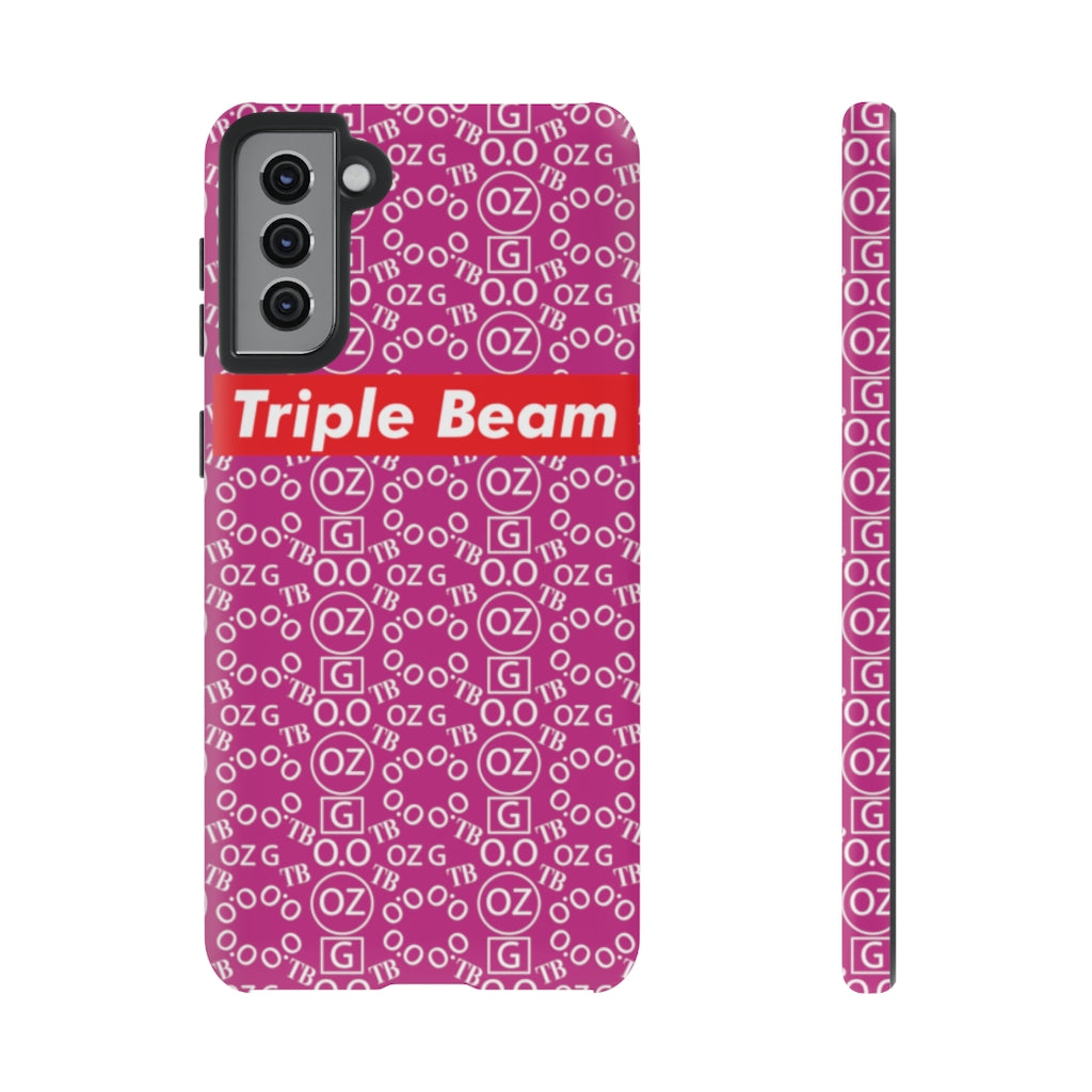 Pink Triple Beam Tough Cases