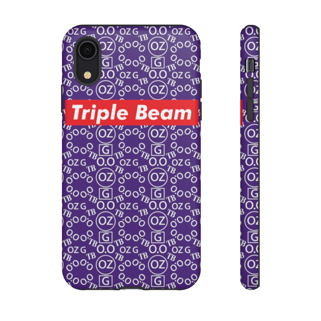 Purple Triple Beam Tough Cases