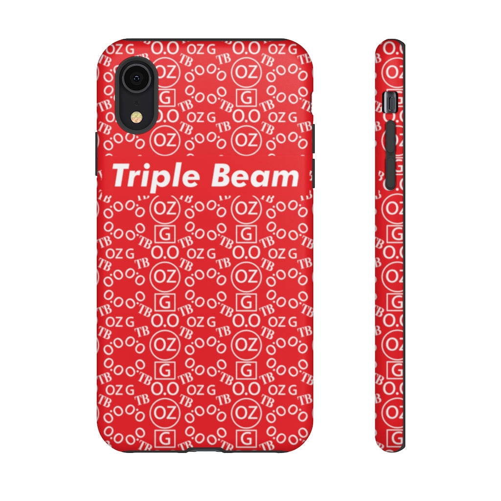 Red Triple Beam Tough Cases